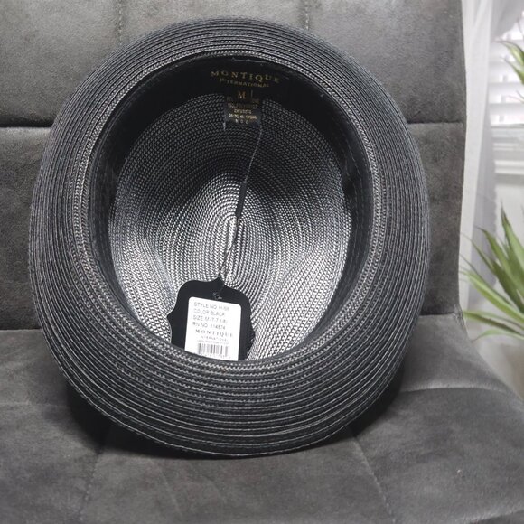 Montique International Fedora Hat – Size M (7 1/8–7 1/4) - Picture 3 of 5